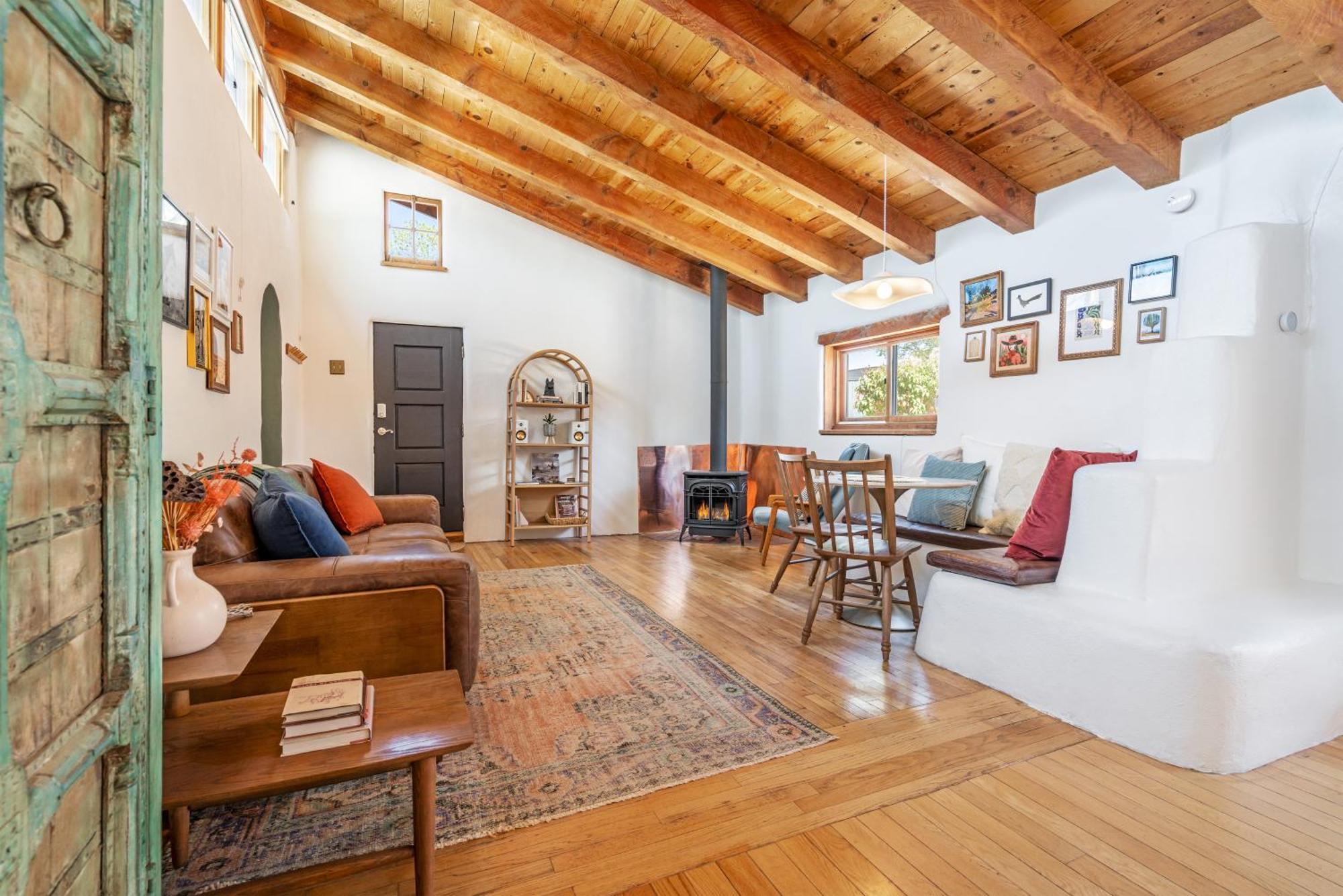 Heart Of Santa Fe - Adorable Hideaway - King And Queen - Walk To Everything - Fireplace - Ac Экстерьер фото