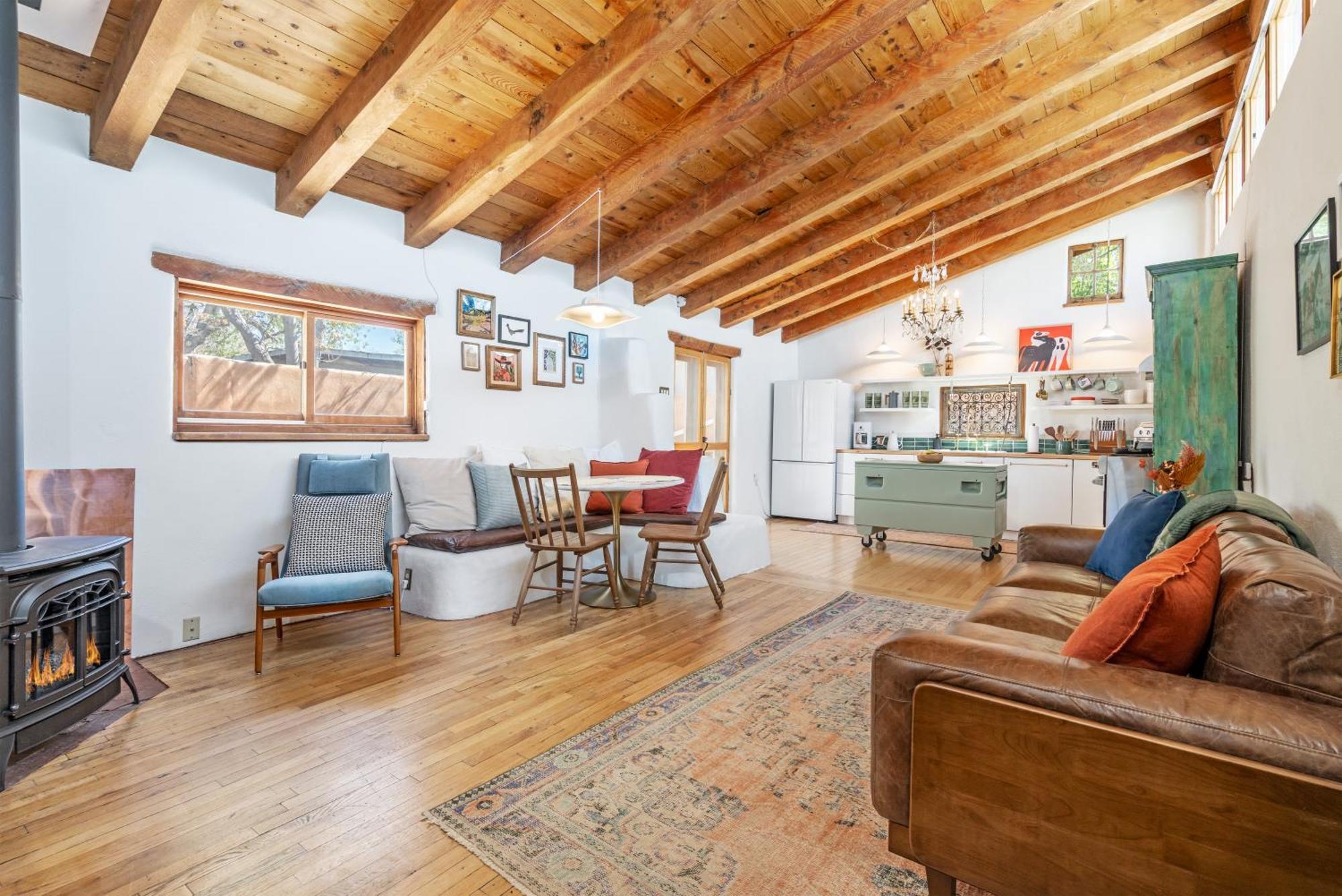 Heart Of Santa Fe - Adorable Hideaway - King And Queen - Walk To Everything - Fireplace - Ac Экстерьер фото